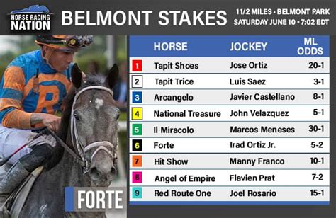 belmont stakes 2023 field